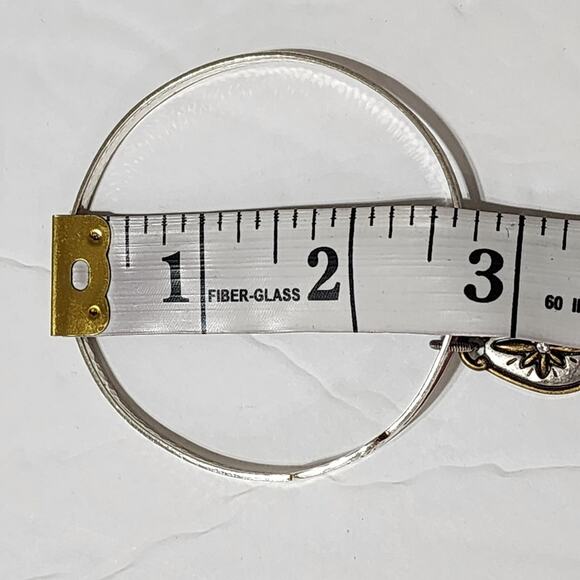 Brighton Joy to the World star of David mixed metals charm bracelet - Picture 4 of 4